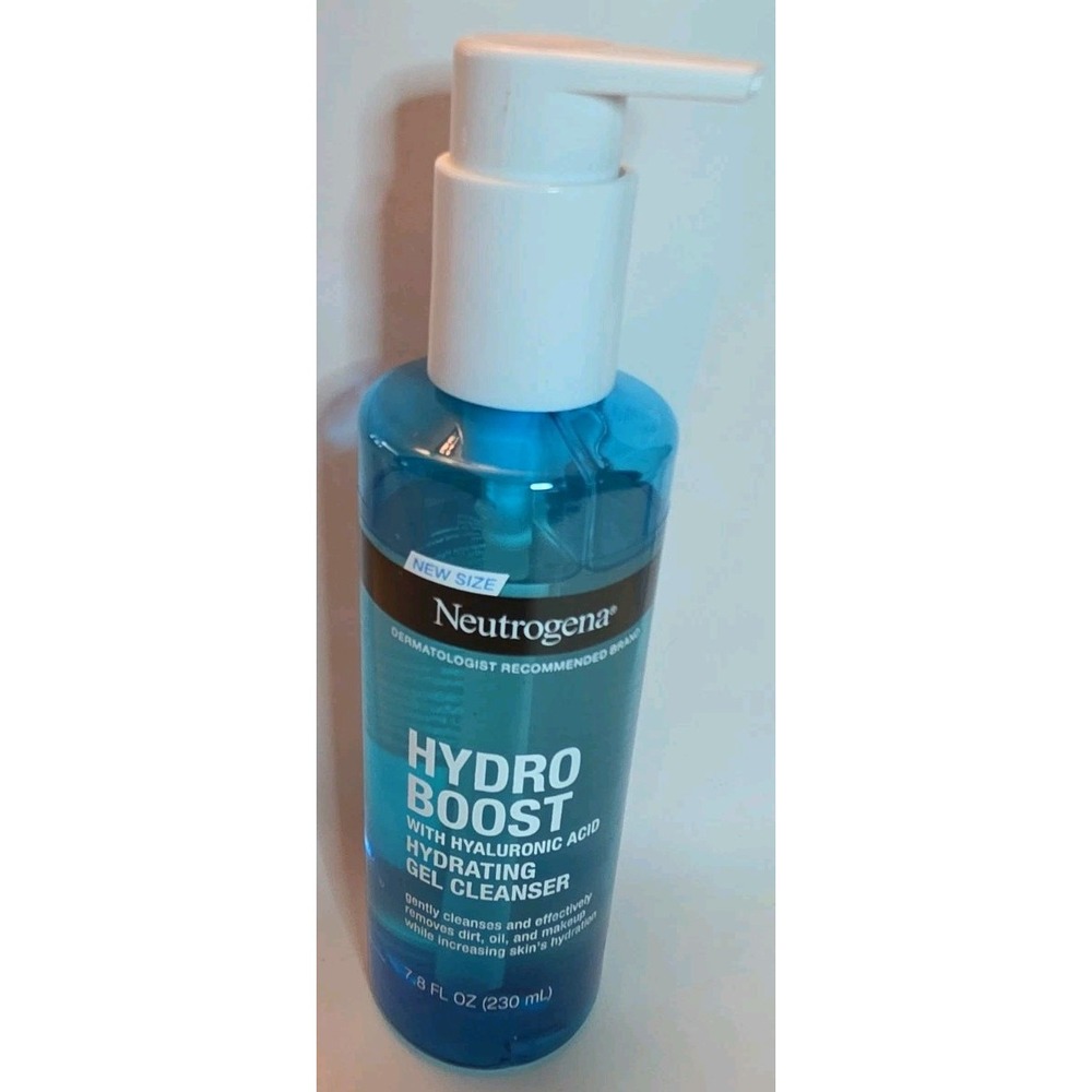 Neutrogena Hydro Boost Hydrating Gel Cleanser Hyaluronic Acid 7.8oz